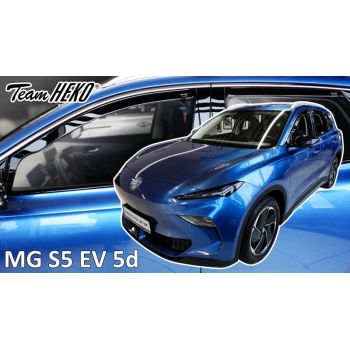 Heko - Ανεμοθραύστες Παραθύρων Για MG S5 EV 2024 > 5πορτο υλικό Acrylic Χρώμα Φιμέ - 4 τεμ. (ΑΝΕΜ.SET23815)