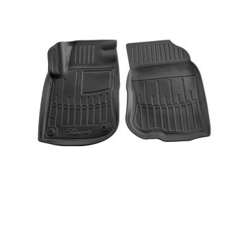 Race Axion - Πατάκια Για Peugeot 2008 (A94) 2013-2019 5πορτο Λάστιχο Σκαφάκια Προστατευτικά Με Κουμπώματα υλικό Λάστιχο για Επιβατικά Αυτοκίνητα - 2 τεμ. (5016232/ST)