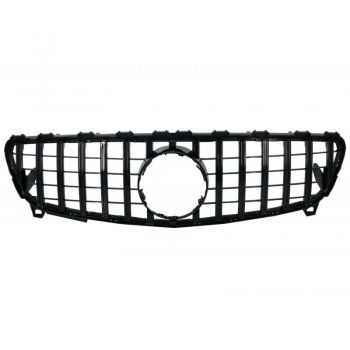 Μάσκα Για Mercedes-Benz A-Class W176 15-18 GT Amg Panamericana Look Μαύρη Γυαλιστερή 1 Τεμάχιο