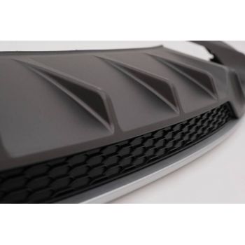 Diffuser Πίσω Προφυλακτήρα Για A3 8V Facelift 16-20 Sedan / Cabrio S3 Look Για Απλό Προφυλακτήρα Από Abs Πλαστικό