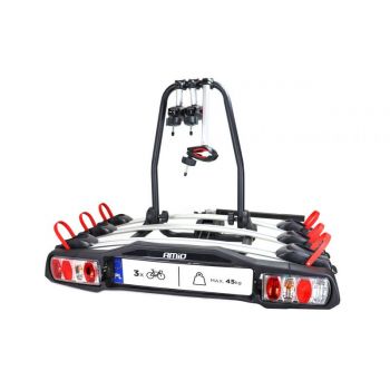 Amio – Βάση Ποδηλάτου Κοτσαδόρου TBC-01/3 για 3 Ποδήλατα με Αναδίπλωση & Κλείδωμα για Ασφαλή Μεταφορά – 1 Τεμ. (02583/AM)