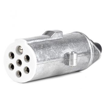 Amio – Πρίζα Κοτσαδόρου 24V 7PIN Type S Αλουμινίου Heavy Duty για Ασφαλή Σύνδεση & Καθημερινή Χρήση – 1 Τεμ. (04791/AM)