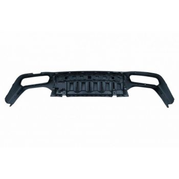 Diffuser Πίσω Προφυλακτήρα Για Mercedes-Benz E-Class W213 16-19 Με Amg Line Προφυλακτήρα Μαύρο Amg 63 Look Με Μαύρες Μπούκες