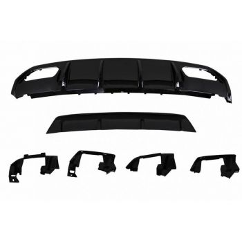 Diffuser Πίσω Προφυλακτήρα Για Mercedes-Benz A-Class W176 12-18 A45 Amg Look Από Abs Πλαστικό 1 Τεμάχιο