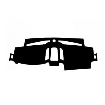 Προστατευτικό Κάλυμμα Ταμπλό για Porche Cayenne 2011-2018 Pre Facelift Δερματίνη Μαύρο