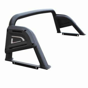 ROLL-BAR BLACK-INOX RB 4050BL-INOX FORD RANGER T6 2012+, T7 2017+ & T8 2020+