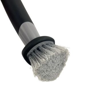 Βούρτσα Καθαρισμού Ζαντών Feral Detailing Pro Με Διπλή Κεφαλή 35cm Γκρί 25570