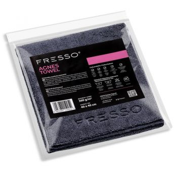 Fresso - Πετσέτα Μικροΐνας Agnes 40 x 40 cm 360 g/m² Διπλής Όψης με Κοντή Ίνα και Άκρες Κοπής Laser - 1 Τεμ. (159952/FRE)