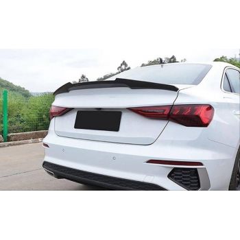 Αεροτομή Πορτ Παγκάζ Για Audi A3 8Y 2021+ Sedan M4 Look Μαύρο Γυαλιστερό Από Abs Πλαστικό