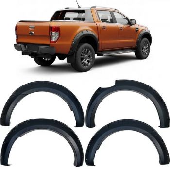 Φτερά Τροχών Για Ford Ranger T7 2016-2019 6 Τεμάχια