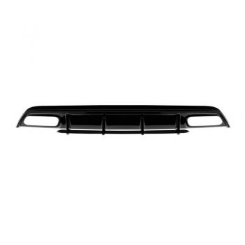 Diffuser Πίσω Προφυλακτήρα Για Mercedes-Benz A-Class W176 15-18 A45 Amg Look Με Μπούκες Μαύρες -00---00