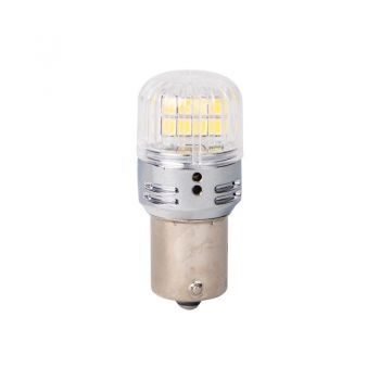 Λάμπες Led P21W BA15S Μονοπολικές 1156 16x2835SMD 12-30V Λευκό Φως Canbus 2 Τεμάχια
