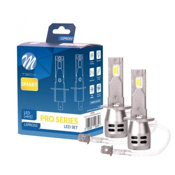 Λάμπες Led H1 M-Tech LSPROS1 12volt 32watt Smart Pro Series 6000k 2 Τεμάχια