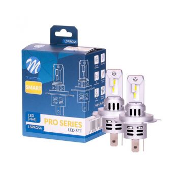 Λάμπες Led H4 M-Tech LSPROS4 12volt 52watt Smart Pro Series 6000k 2 Τεμάχια