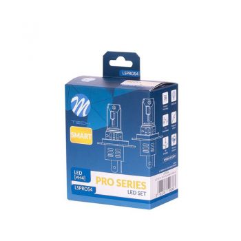 Λάμπες Led H4 M-Tech LSPROS4 12volt 52watt Smart Pro Series 6000k 2 Τεμάχια