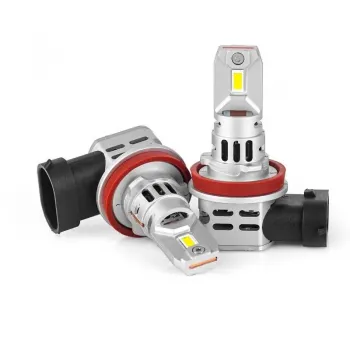 Λάμπες LED H8/11, 6000LM, 6000K, 55W, CANBUS, EMC, με Έλεγχο Θερμοκρασίας