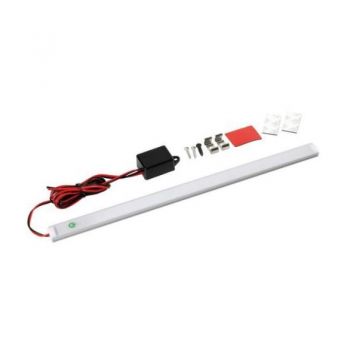 Lampa Πλαφονιέρα Λάμπα Εσωτερική TOUCH 21LED 4W 6.000K 400lm 12>32V 32,5x2x0,8cm και Καλώδιο 50cm 1T