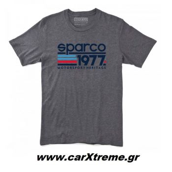Sparco Μπλούζα T-Shirt Vintage 77 01242GR Γκρι