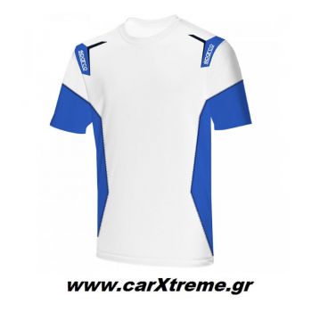 Sparco Μπλούζα T-Shirt Skid 01264BIAZ Λευκό