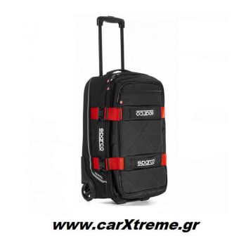 Sparco Τσάντα Ταξιδίου Soft Cabin Size Trolley 016438NRRS Κόκκινο