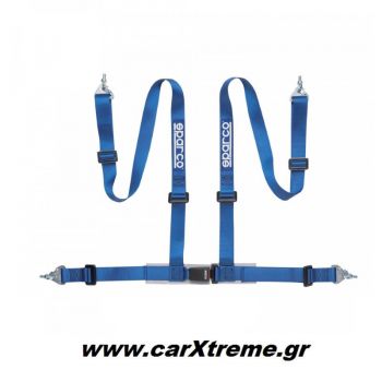 Sparco Ζώνη Ασφαλείας 4 Σημείων 04604BM1AZ Μπλε