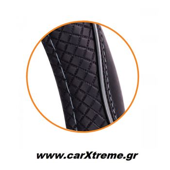 Κάλυμμα Τιμονιού CT3 MD Μαύρο/Γκρί