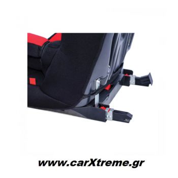 Παιδικό Κάθισμα Αυτοκινήτου Race Sport Isofix (Groups 1-2-3) Μαύρο/Κόκκινο RS123IF