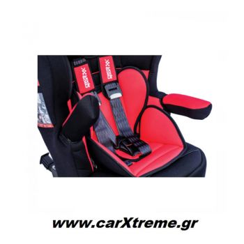 Παιδικό Κάθισμα Αυτοκινήτου Race Sport Isofix (Groups 1-2-3) Μαύρο/Κόκκινο RS123IF