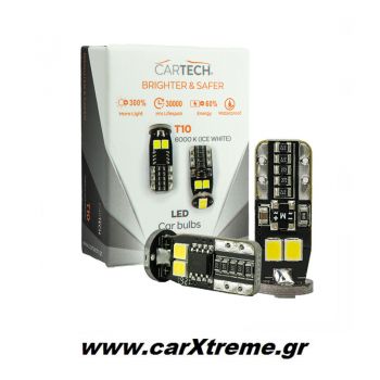 Λάμπα Led T10 Canbus 6pcs SMD White Color (6000K) 1 ζεύγος