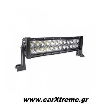 Προβολέας Εργασίας Light Bar 9-36V 72W 7200lm 6000K EPISTAR 24LED 402x90x80mm Μπάρα LED AWL23