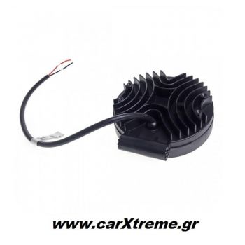 Προβολέας Εργασίας Στρογγυλός AWL04 FLAT 2200lm 9/60V - 27W - 6000K - 9 LED - 115x35mm