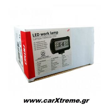 Προβολέας Εργασίας Working Lamp FLOOD 28LED 3030 9-36V 2240lm 6000K 136x80mm AWL09