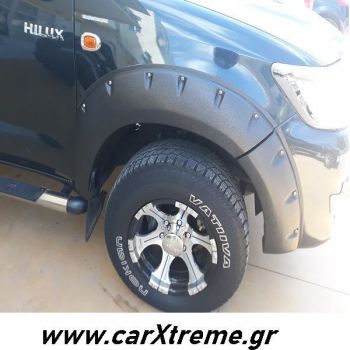 Προστατευτικά Φρυδάκια Τροχών Toyota Hilux (2011-2015)