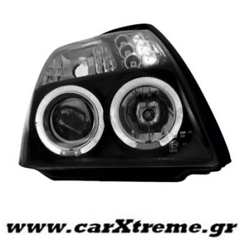 Φανάρι Εμπρός Μαύρο Citroen C2 03+