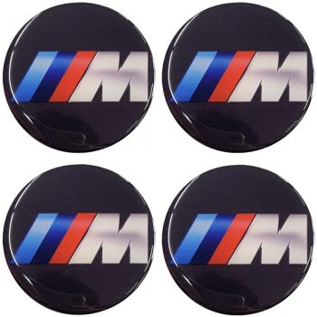 M3 (BMW) ΑΥΤΟΚΟΛΛΗΤΑ ΖΑΝΤΩΝ 6,7cm ΜΑΥΡΟ ΜΕ ΕΠΙΚΑΛΥΨΗ ΣΜΑΛΤΟΥ - 4 ΤΕΜ.