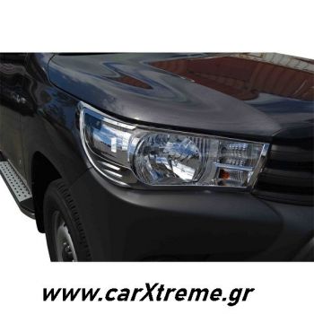 Εμπρόσθιες γρίλιες φαναριών Toyota Hilux Revo 2016+