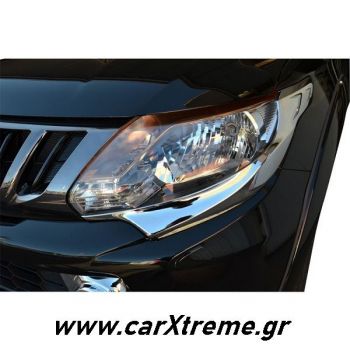 Εμπρόσθιες γρίλιες φαναριών Fiat Fullback 2016+