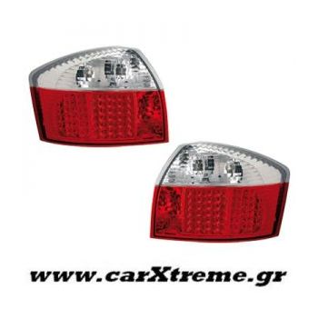 Φανάρι Πίσω Red Crystal Led Audi A4 8E Lim 01-04