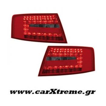 Φανάρι Πίσω Red Smoke Led Audi A6 Lim 04-08