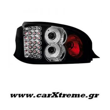 Φανάρι Πίσω Led Μαύρο Citroen Saxo 96-00