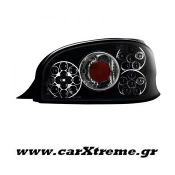 Φανάρι Πίσω Μαύρο Led Citroen Saxo 96-00