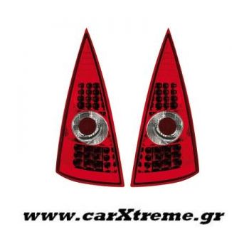 Φανάρι Πίσω Μαύρο Led Citroen C3 02-05