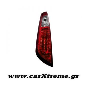 Φανάρι Πίσω Red Crystal Led Ford Focus 5D 04+