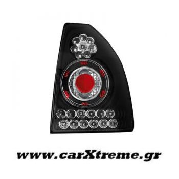 Φανάρι Πίσω Μαύρο Led Honda Civic 3D 96-02