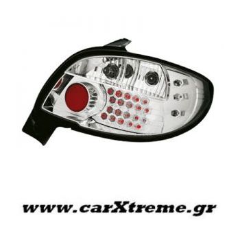 Φανάρι Πίσω Crystal Led Peugeot 206 98-09