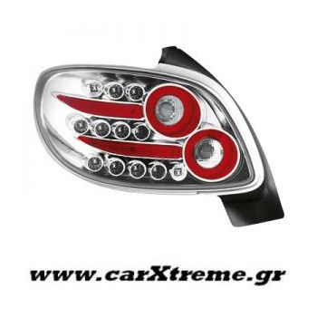 Φανάρι Πίσω Crystal Led Peugeot 206 98-09