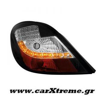 Φανάρι Πίσω Black Led Indicator Peugeot 207 06+