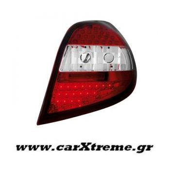 Φανάρι Πίσω Red Crystal Led Renault Clio 05 12 07