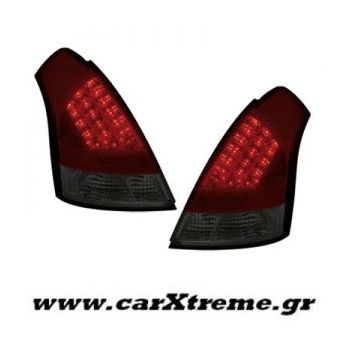 Φανάρι Πίσω Red Smoke Led Suzuki Swift 05-10