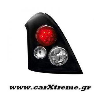 Φανάρι Πίσω Μαύρο Led Suzuki Swift 05-10